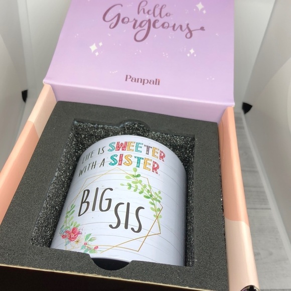 Big sister best wishes scented candle and wish card, new in box. - Picture 2 of 3